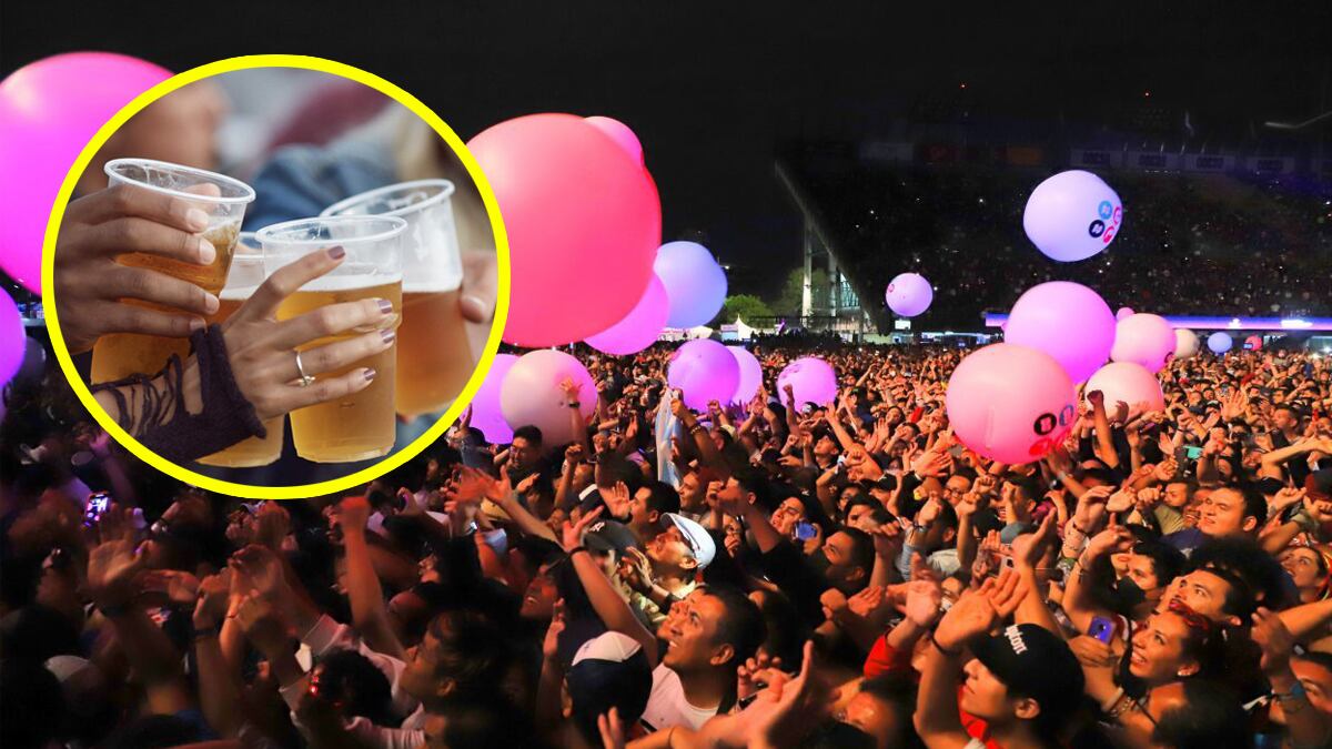 ¿Van a prohibir la venta de cervezas en conciertos y partidos de futbol? Esto se dice
