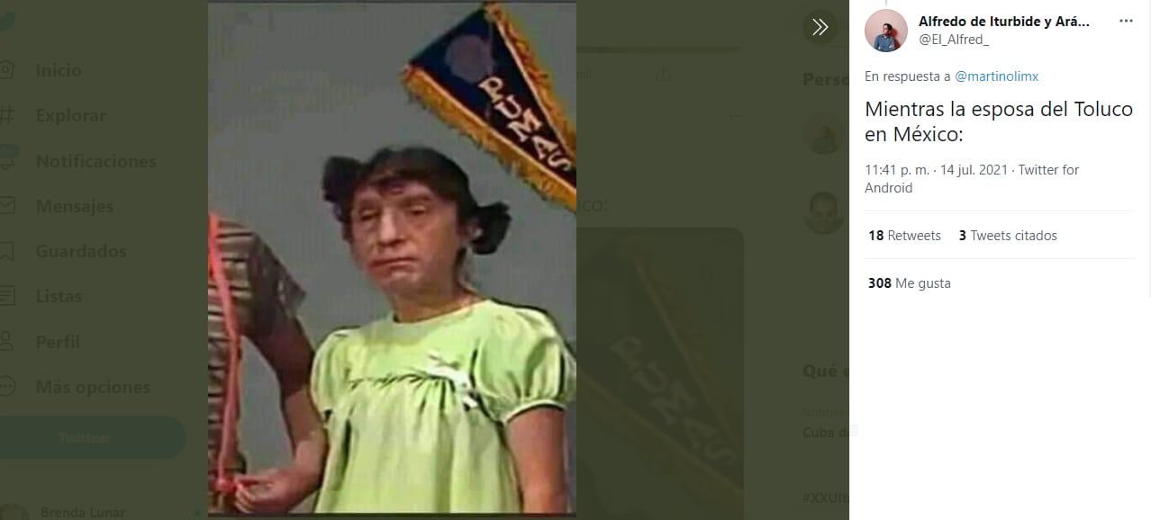 Twitter; Meme del Toluco.