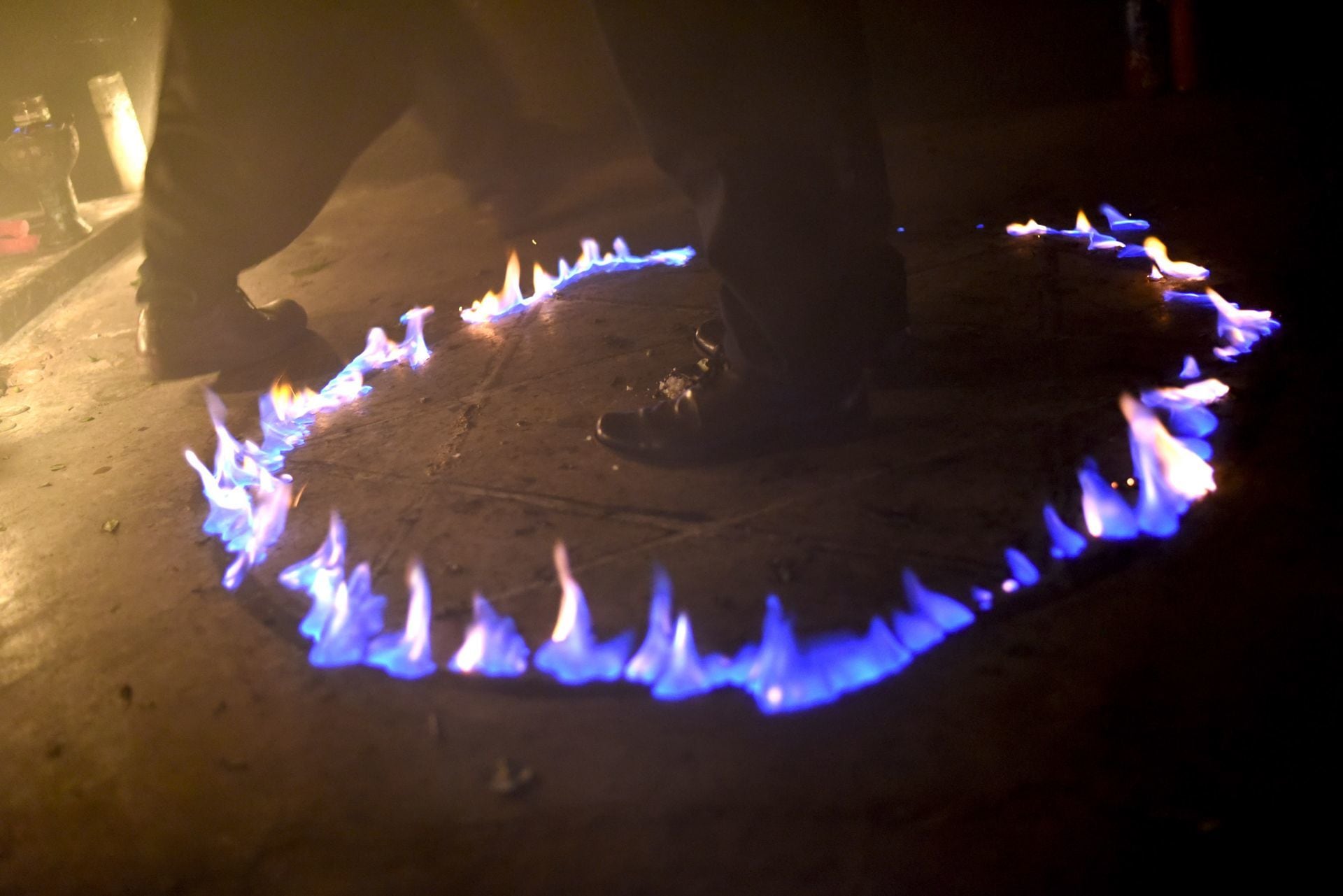 Los brujos y chamanes de Catemaco realizaron rituales y limpias conforme a la tradición del primer viernes de marzo.