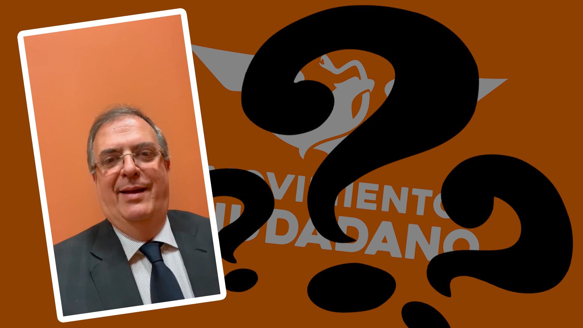 Marcelo Ebrard podría ir con Movimiento Ciudadano