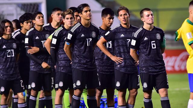 .México pierde la final ante Brasil en el Mundial Sub-17 del 2019