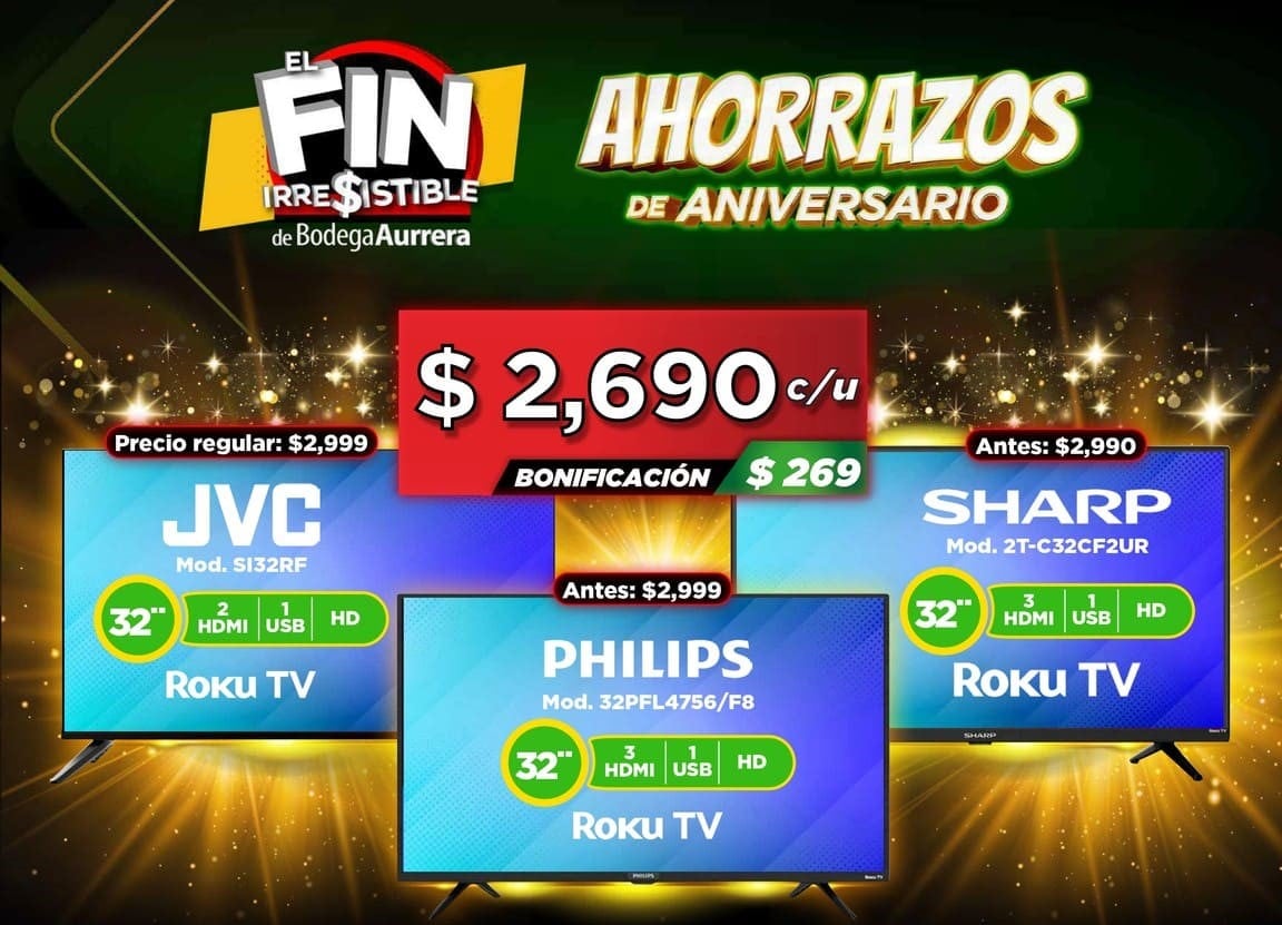 Fin irresistible Bodega Aurrerá 9 al 21 de noviembre 2023: Estas son las mejores ofertas