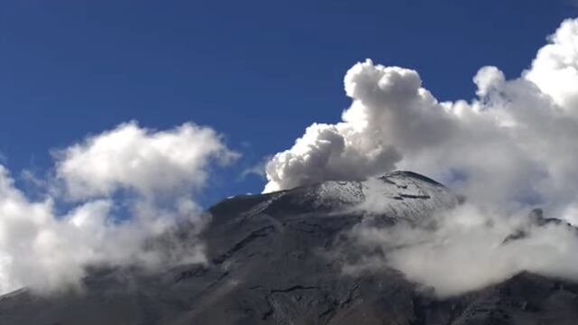 Volcán Popocatépetl el 19 de septiembre