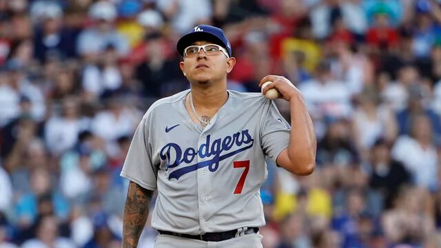 Julio Urías, pitcher mexicano de los Dodgers