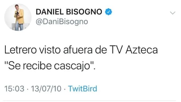 Daniel Bisogno se burló de Edith Goznález cuando llegó a TV Azteca