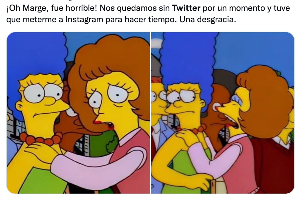 Memes caída de Twitter