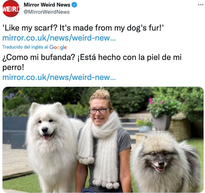 Michelle Parker y sus perros