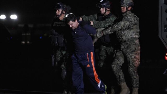 Joaquín Guzmán Loera. Detención.