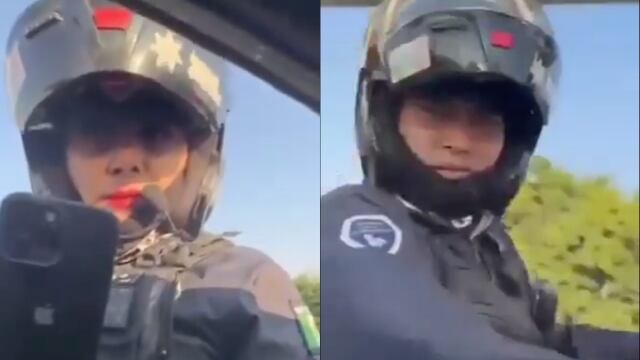 Multaron a conductor de Guadalajara que exhibió a policía de tránsito usando su celular
