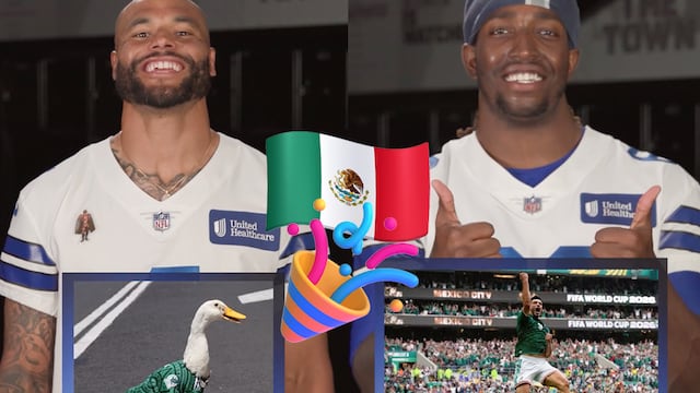 Dallas Cowboys envían mensaje de apoyo a México previo al partido ante Chequia