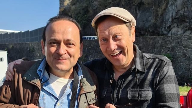 Lalo España y Rob Schneider