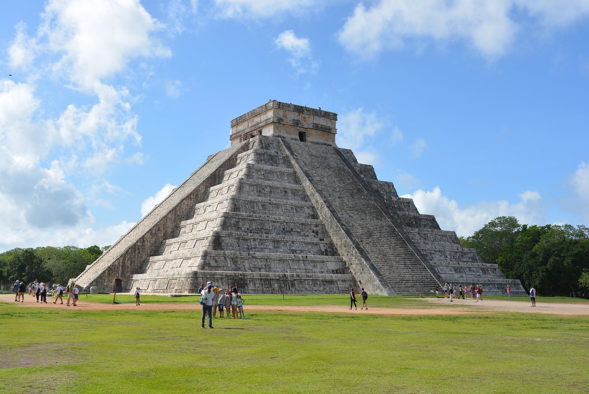 El templo de Kukulcán