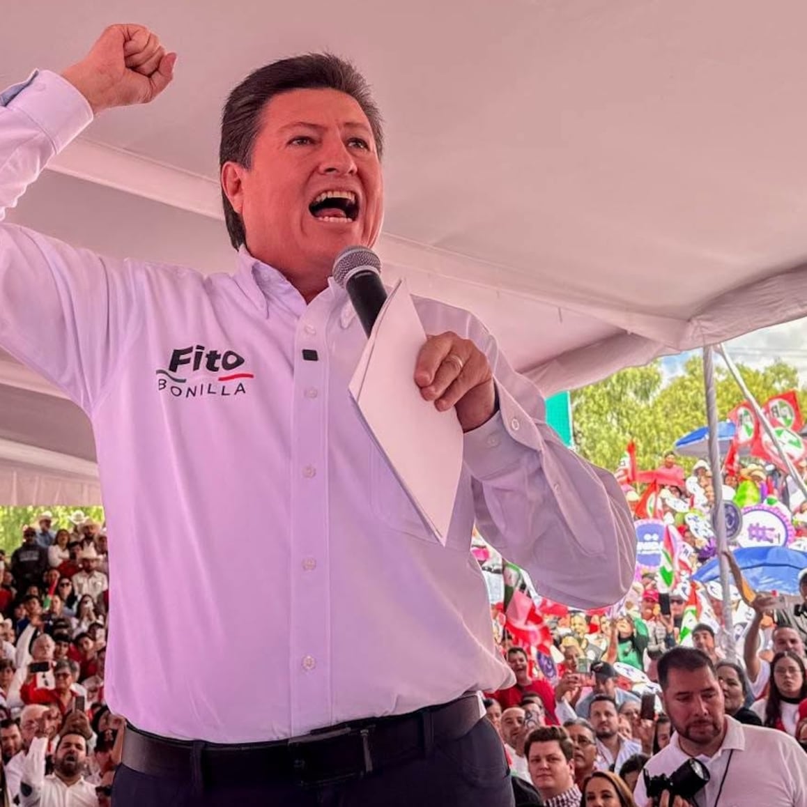 Alejandro Moreno destapa a Fito Bonilla para el PRI en Zacatecas