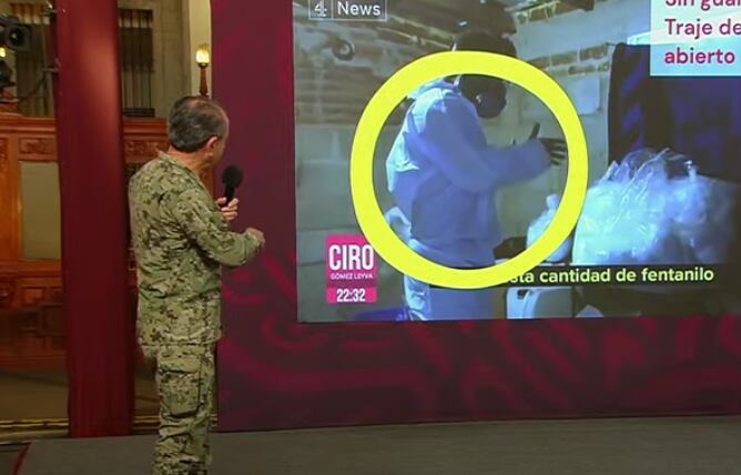 Secretaría de Marina desmiente videos de Sky News y Channel 4 sobre fentanilo