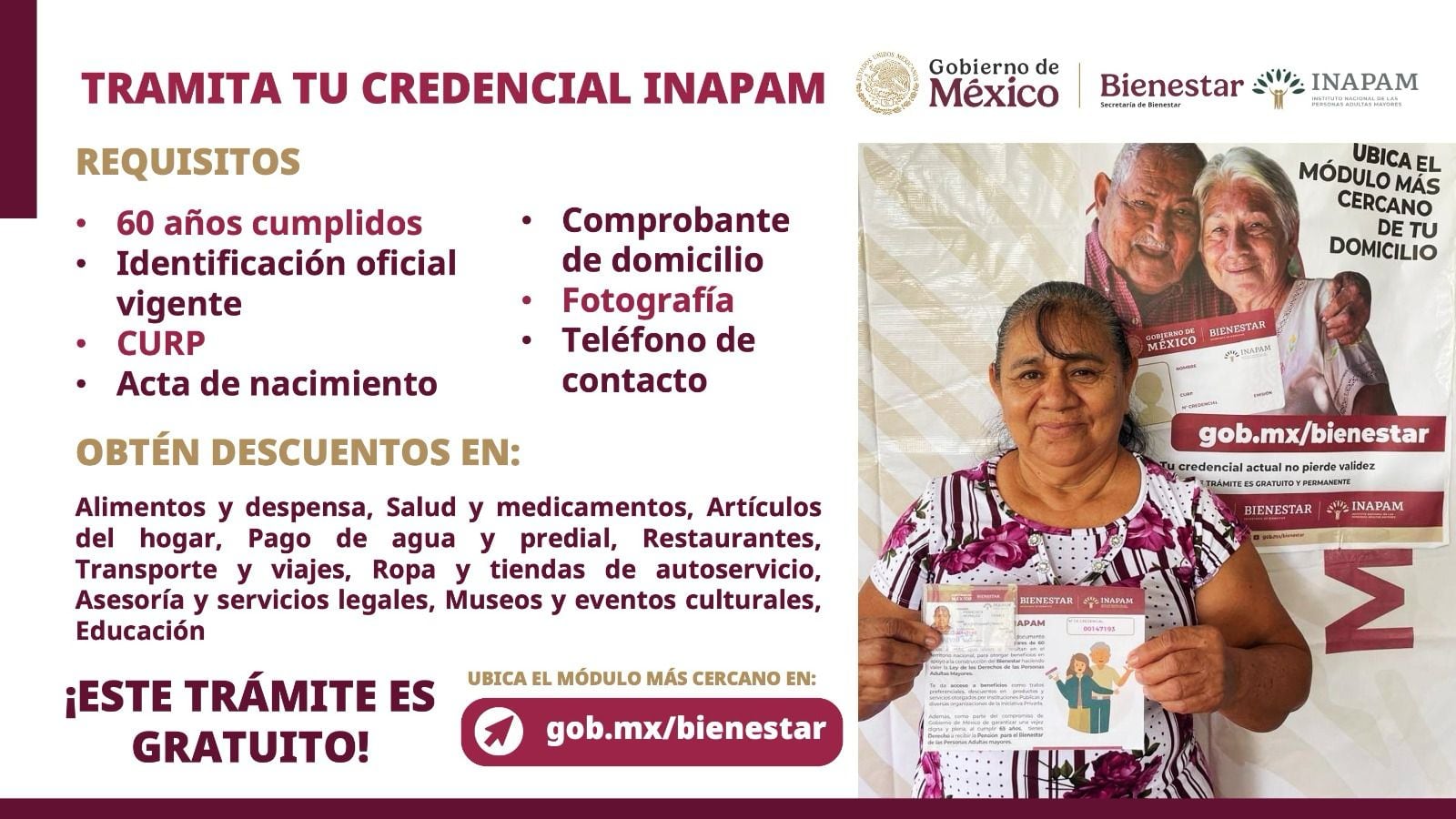 Credencial INAPAM