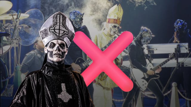 Concierto de GHOST cancelado