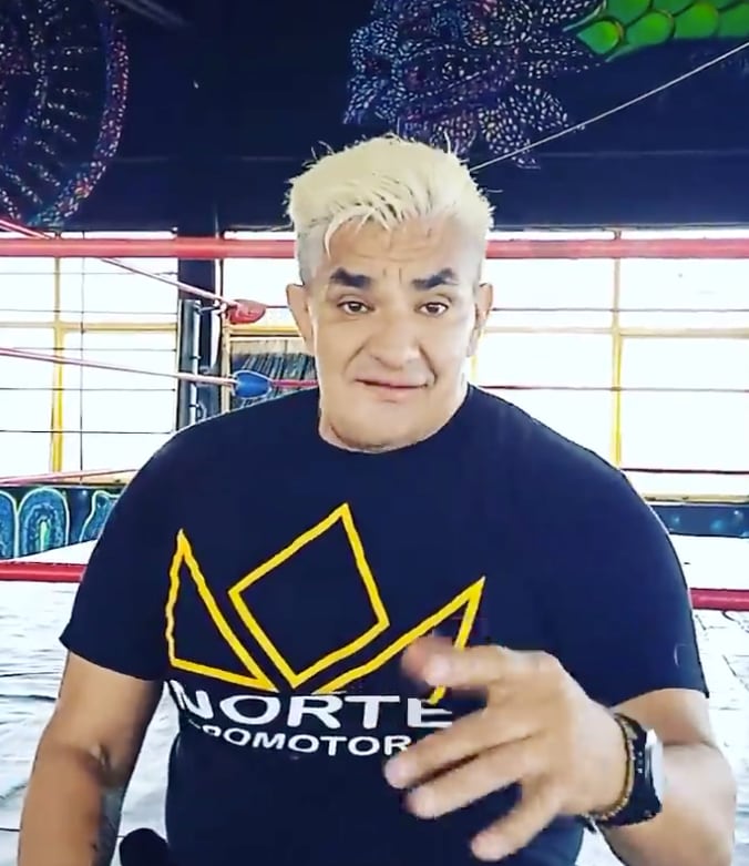 Luchador el Shocker.