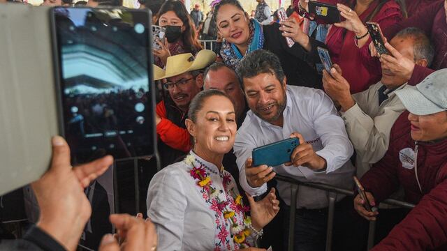 Claudia Sheinbaum, candidata a la presidencia de la república por Morena