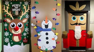 Cómo decorar una puerta para Navidad: 7 ideas que son tendencia en Pinterest