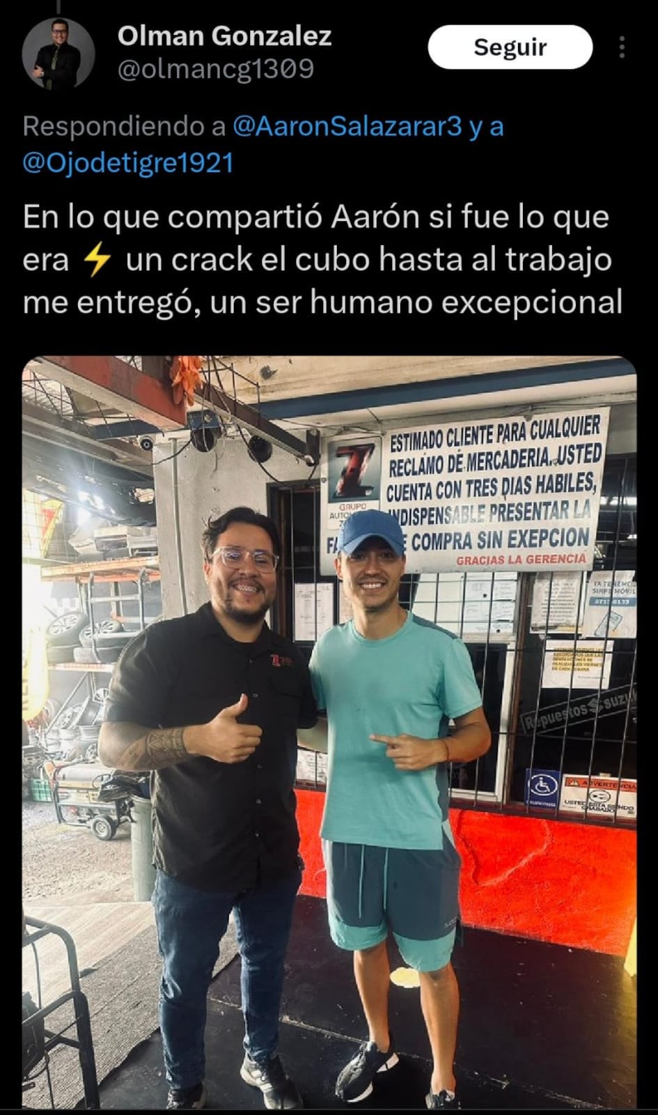 Cubo Torres, en su nuevo emprendimiento.