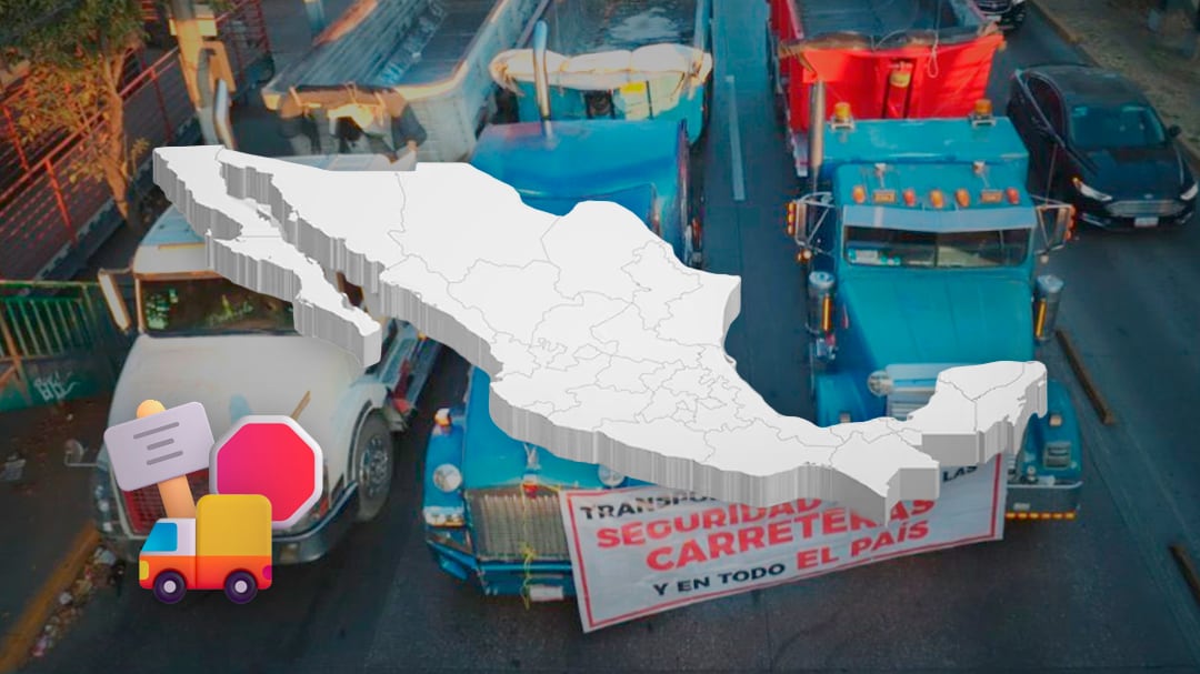 Paro transportistas sigue: bloqueos activos en estados hoy 7 de abril