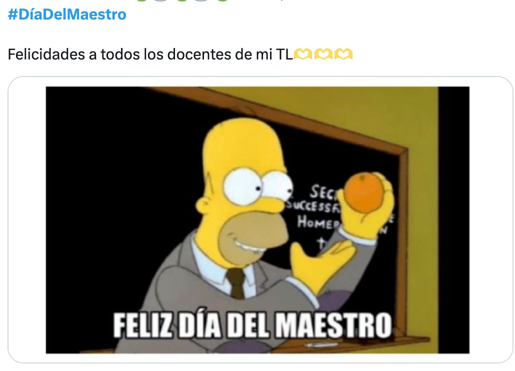 Memes festejan del Día del Maestro celebran este 15 de mayo