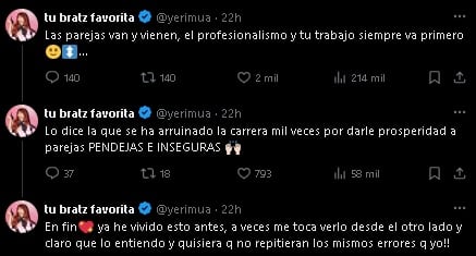 Yeri Mua lanza tweet de la polémica con el Bogueto.
