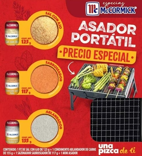 Asador portátil de McCormick