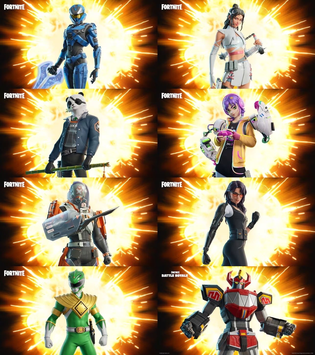 Skins de Fortnite temporada 4 del capítulo 6