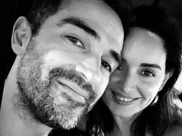 Poncho Herrera y Ana de la Reguera