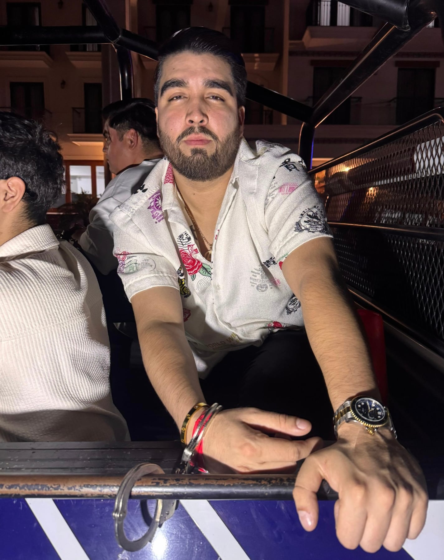 Alejandro Ojeda Jr. fue detenido en el Carnaval de Mazatlán por apología al delito