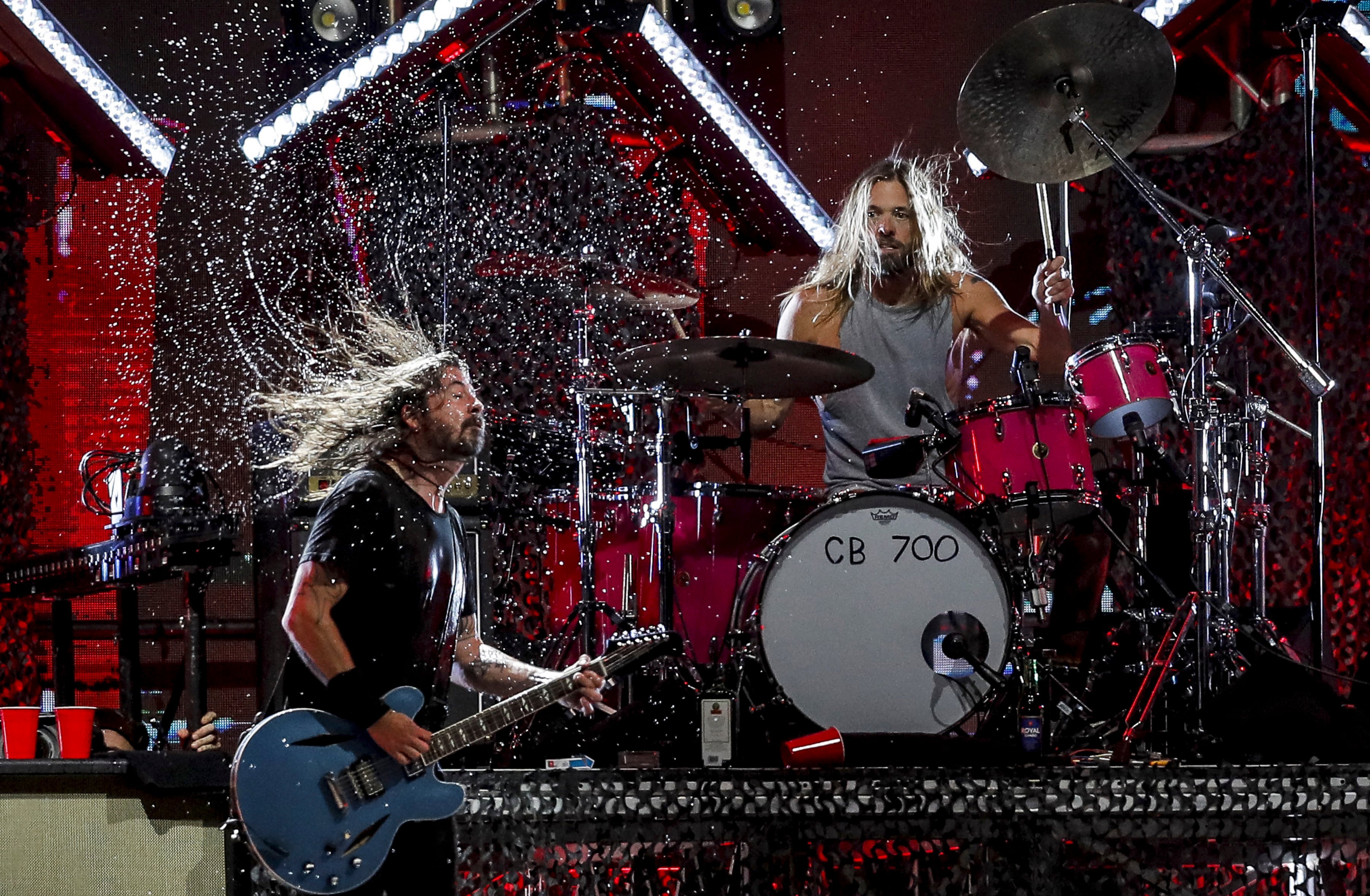 Taylor Hawkins, baterista de Foo Fighters