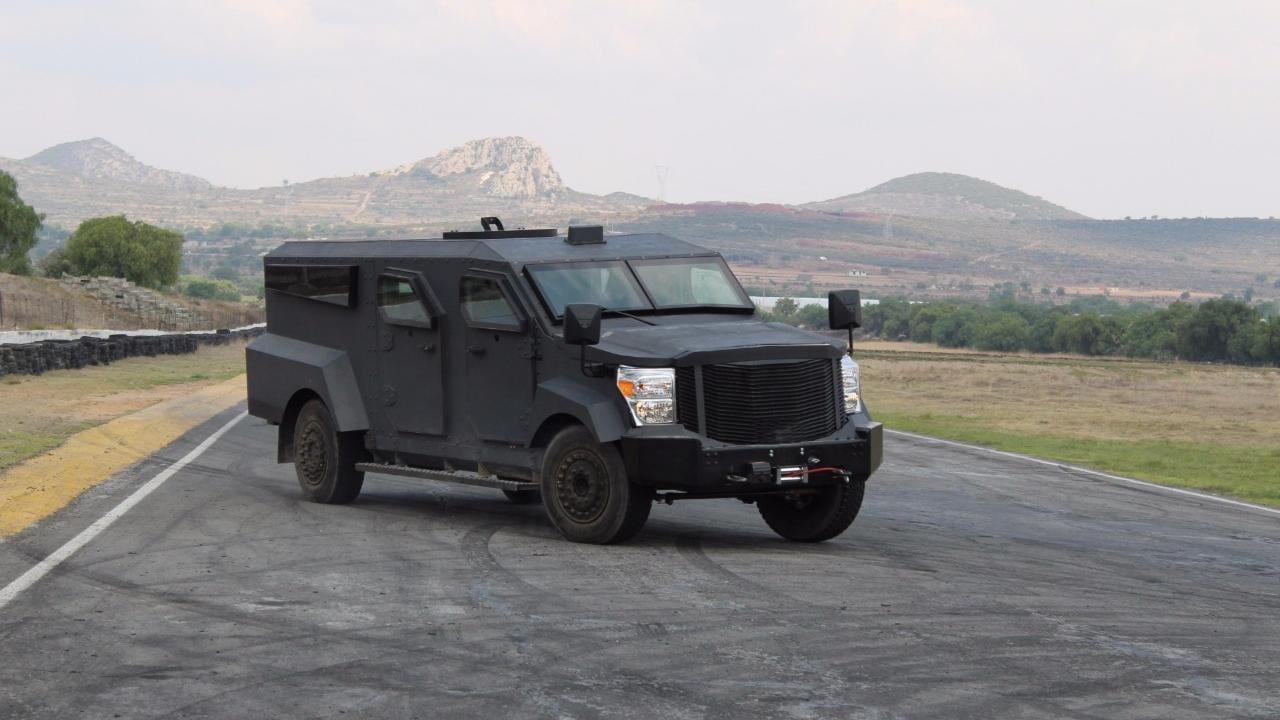SandCat. Vehículo de la Guardia Nacional.