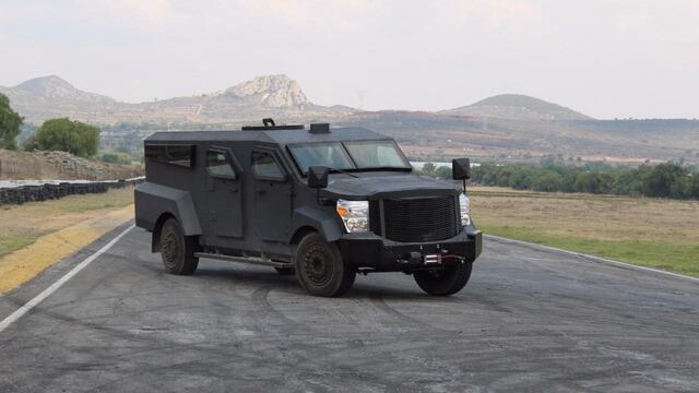 SandCat. Vehículo de la Guardia Nacional.