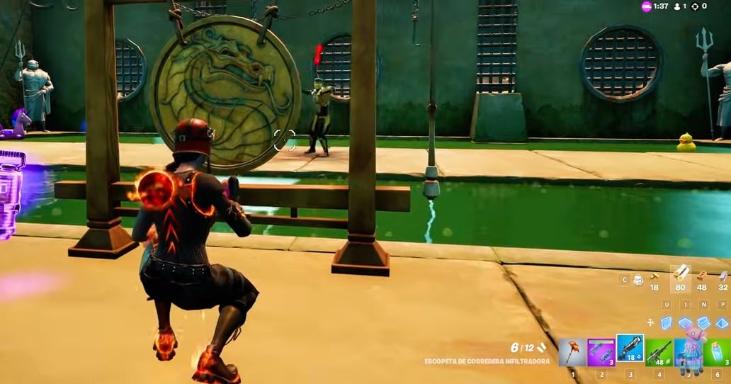 Escorpión de Mortal Kombat en Fortnite