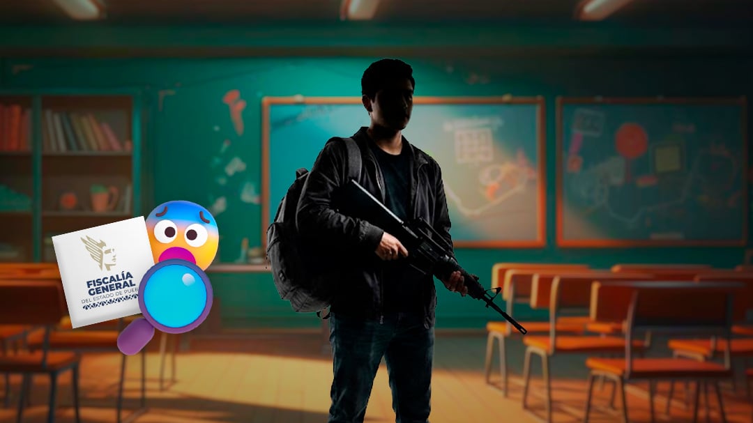 Fiscalía de Puebla investiga reto viral sobre posible tiroteo en escuela