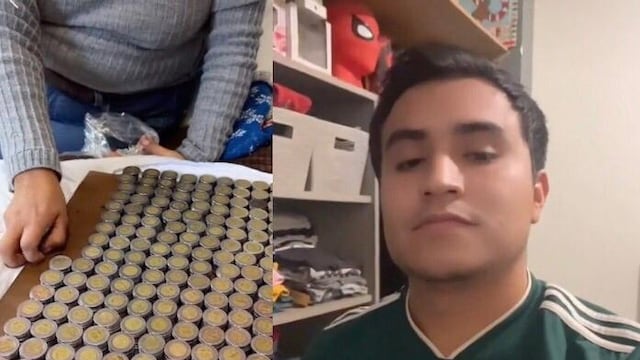 Mexicano ahorra monedas para Qatar 2022