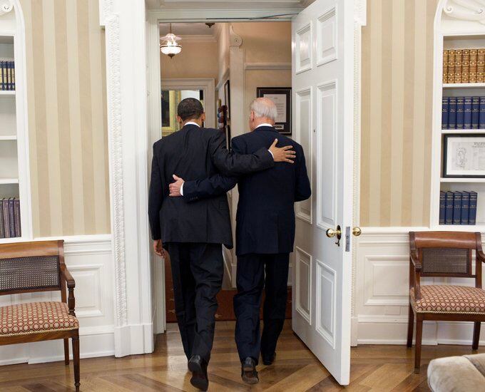 Barack Obama y Joe Biden