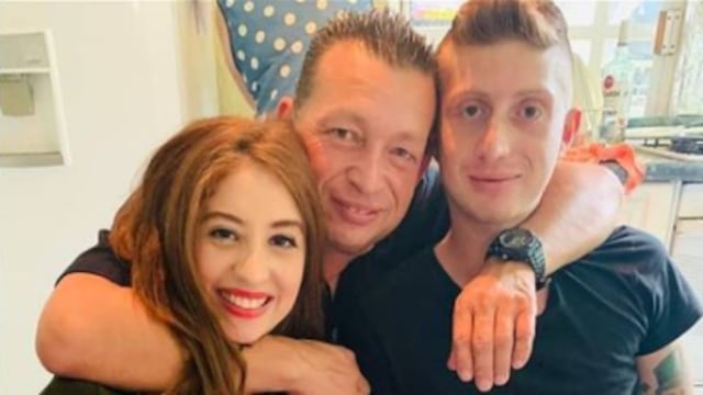 Bertha Ocana, Octavio Pérez y Octavio Ocaña.