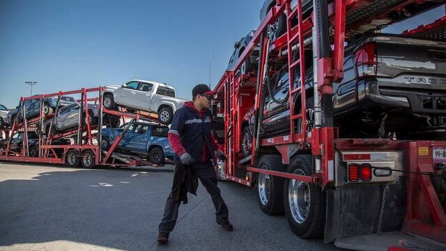 Garita comercial de Tijuana.