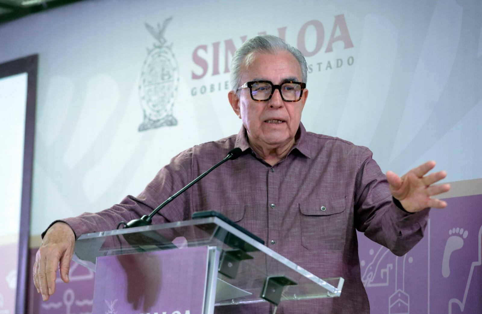 Rubén Rocha Moya, gobernador de Sinaloa