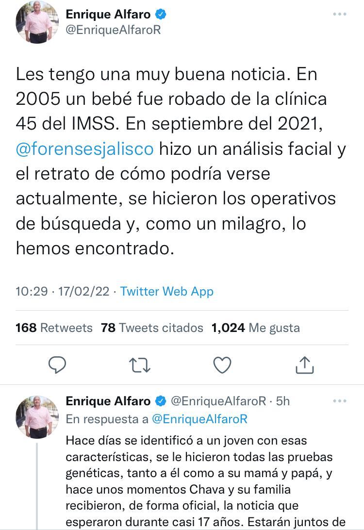 Enrique Alfaro sobre Salvador