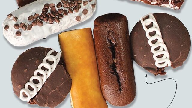 Los pastelitos contienen altos niveles de azucar