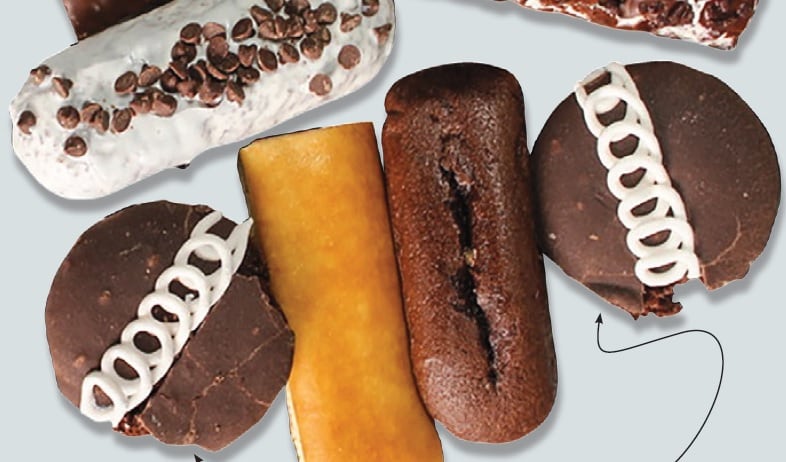 Los pastelitos contienen altos niveles de azucar