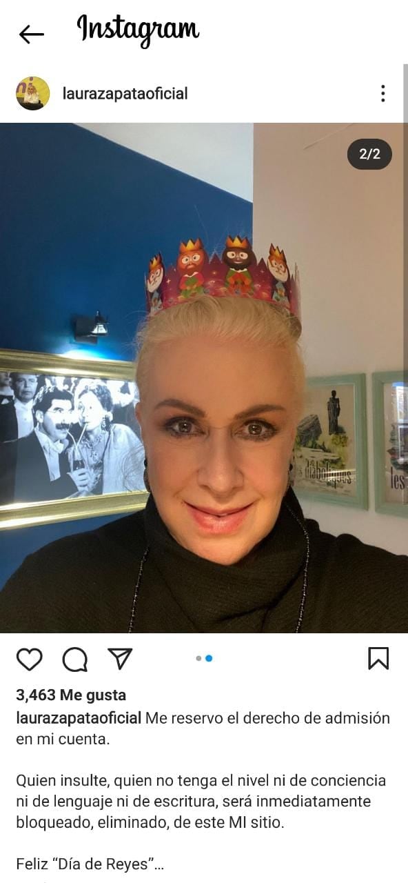 Publicación de Instagram