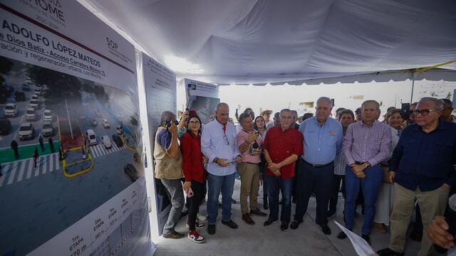 Rubén Rocha supervisa rehabilitación de Boulevard Adolfo López Mateos