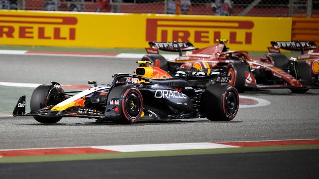 Checo Pérez termina en segundo lugar del GP de Bahrein