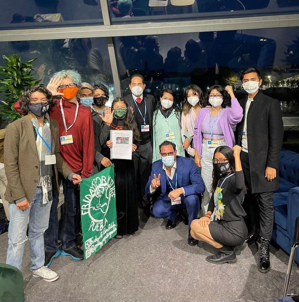 Raúl Bolaños-Cacho Cué se reúne con jóvenes del movimiento Fridays For Future