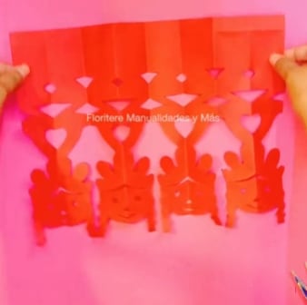 Papel picado muñeca Lele