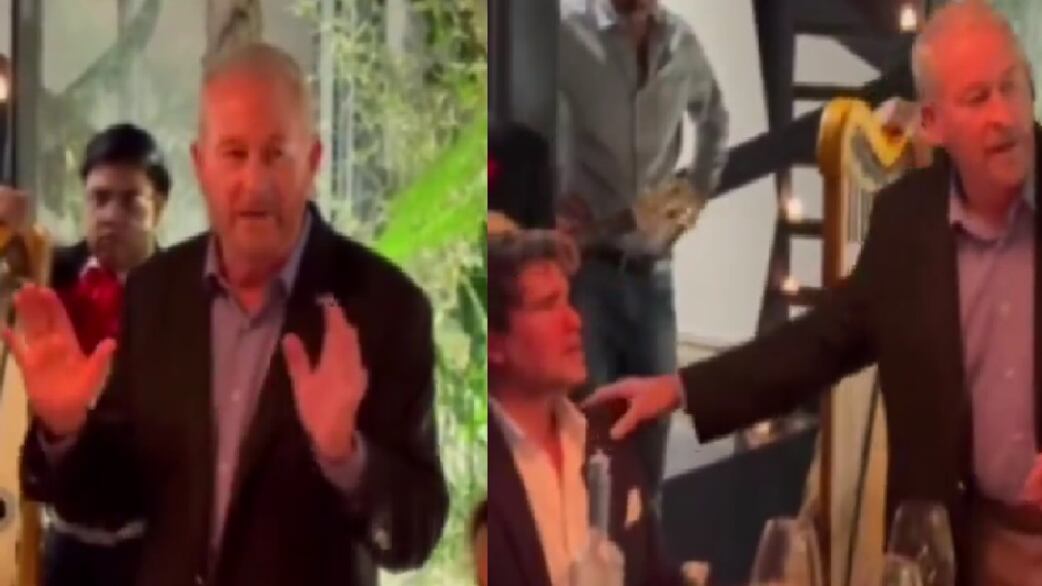 Ron Johnson comparte cena de bienvenida con Eduardo Verástegui, Emmanuel y Carlos Slim: “Que dios les bendiga a todos”